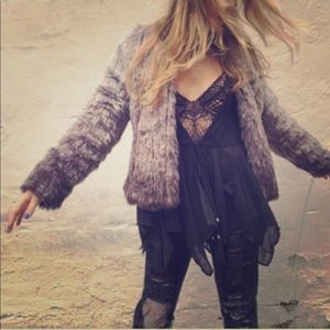 LF $285 faux fur coat